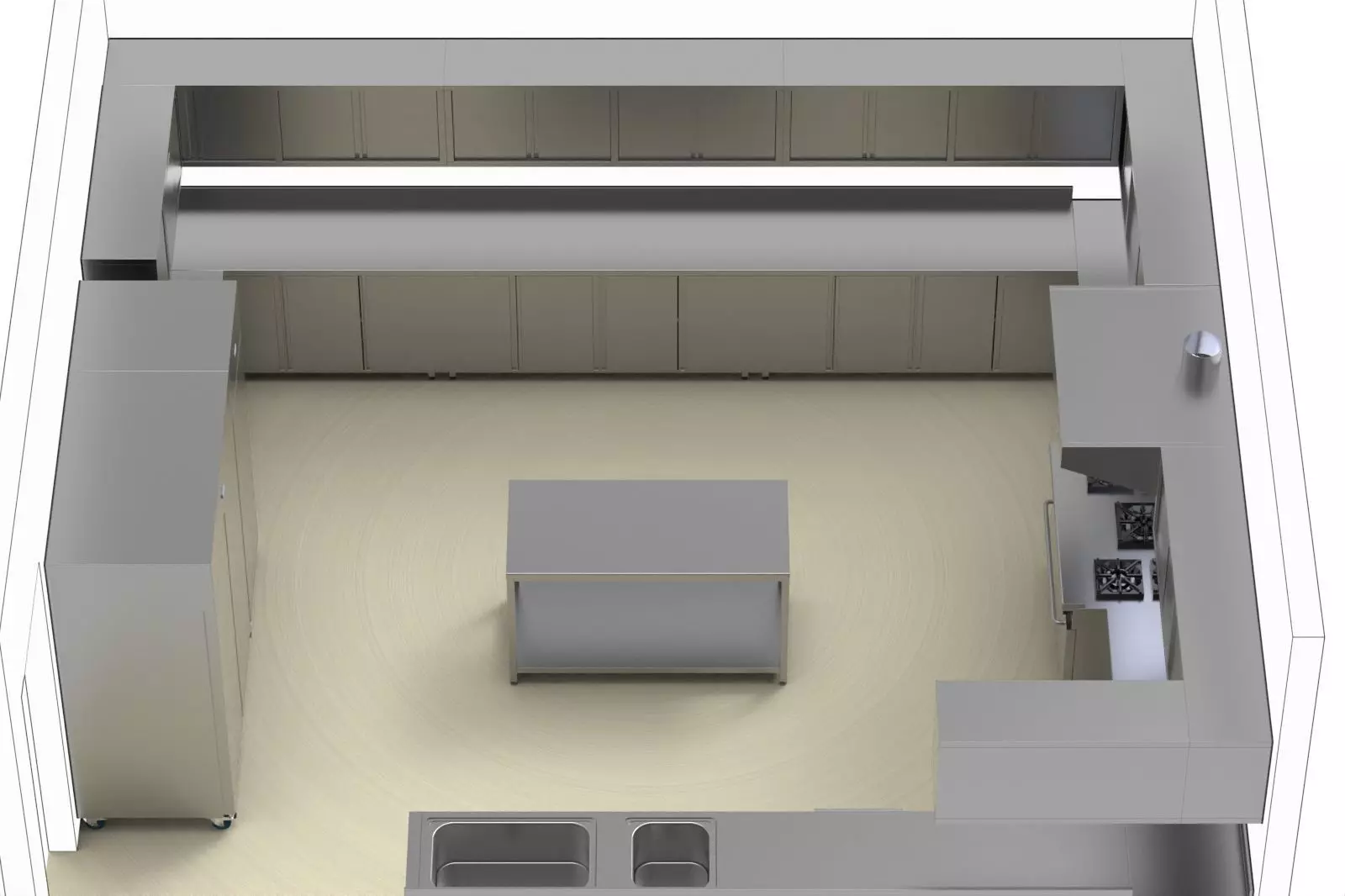 KITCHEN 36 3D model_4