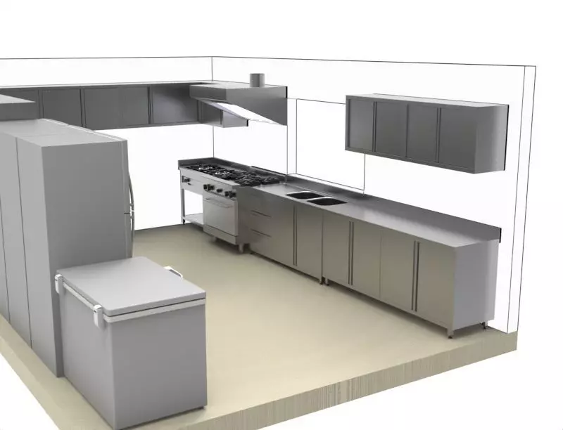 KITCHEN 36 3D model_8