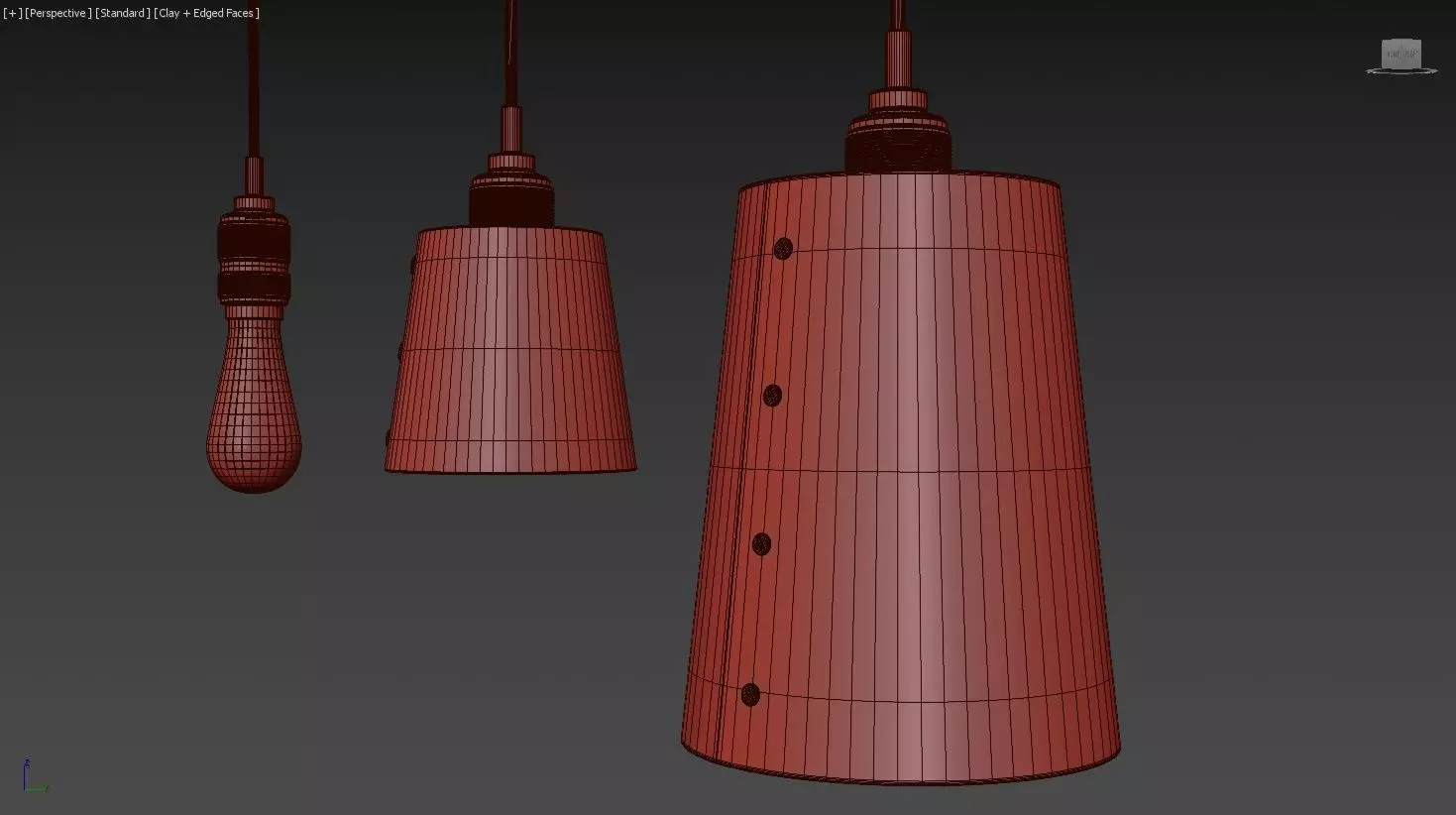 Hook Wall light 3D model_20