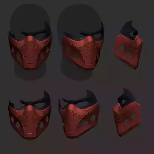 Red Hood  Outlaw  Cosplay Mask