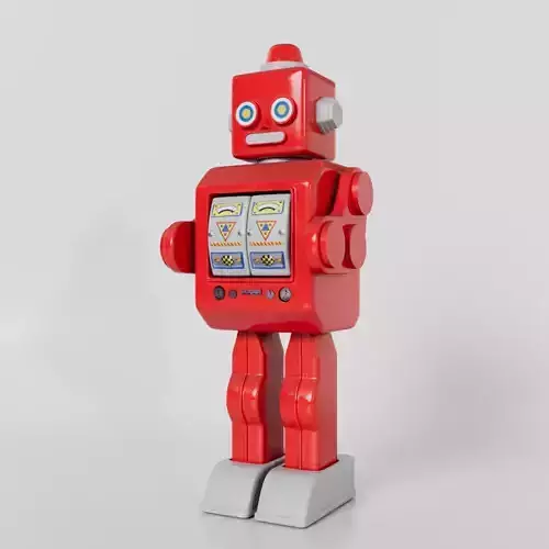 Vintage Robot Toy 3D model
