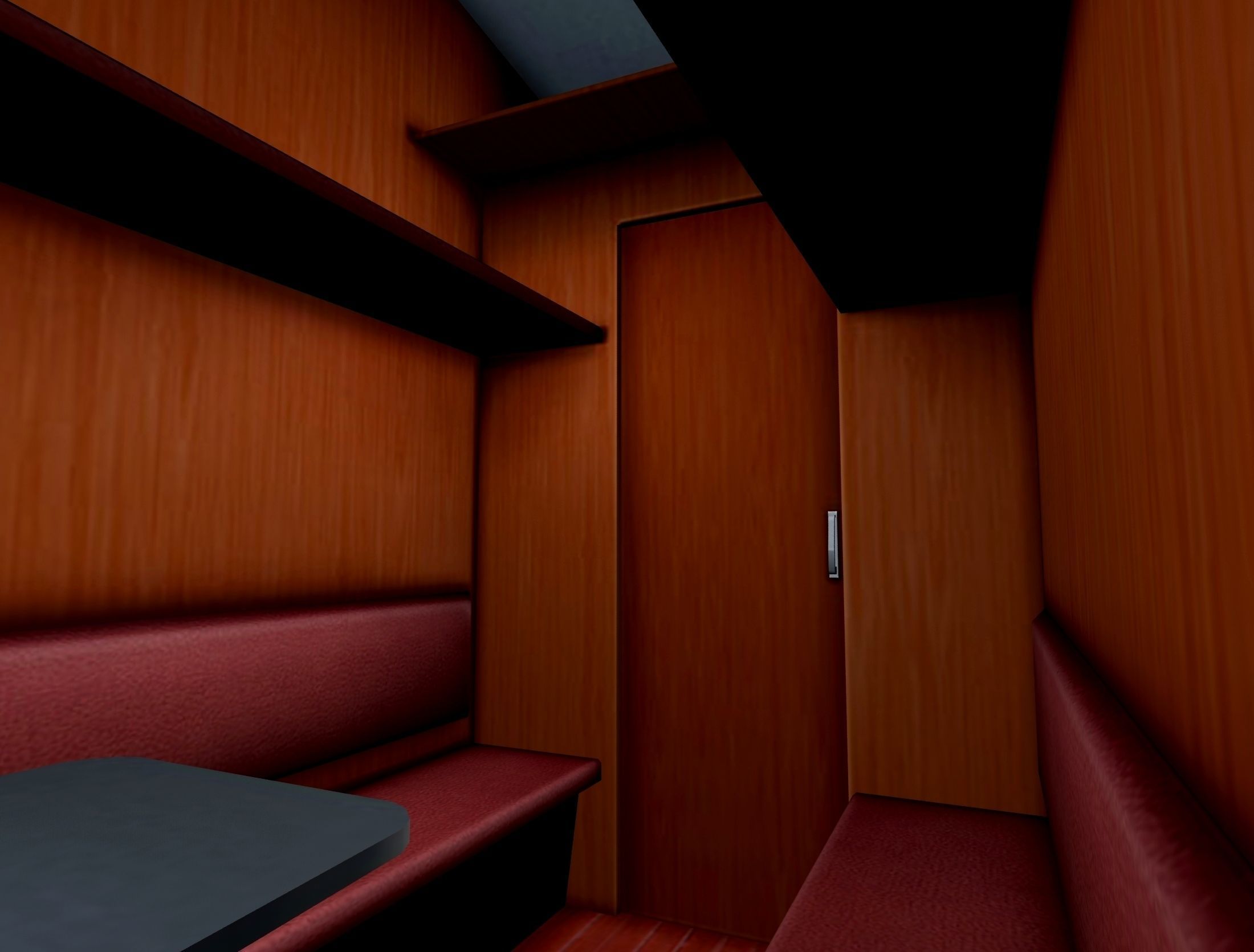 6-axle passenger railcar 3D model_37