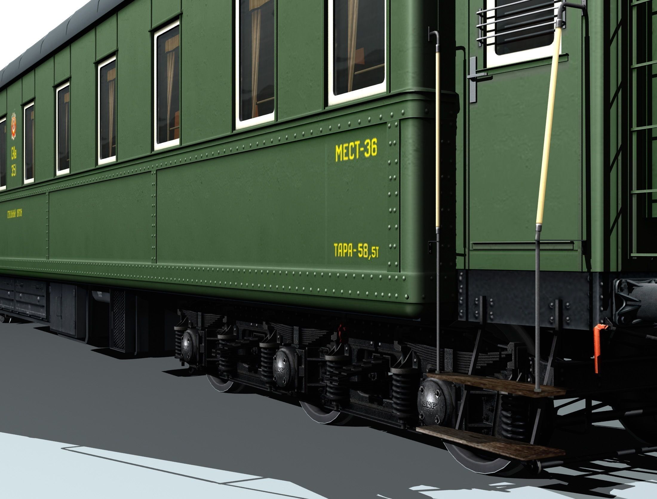 6-axle passenger railcar 3D model_7