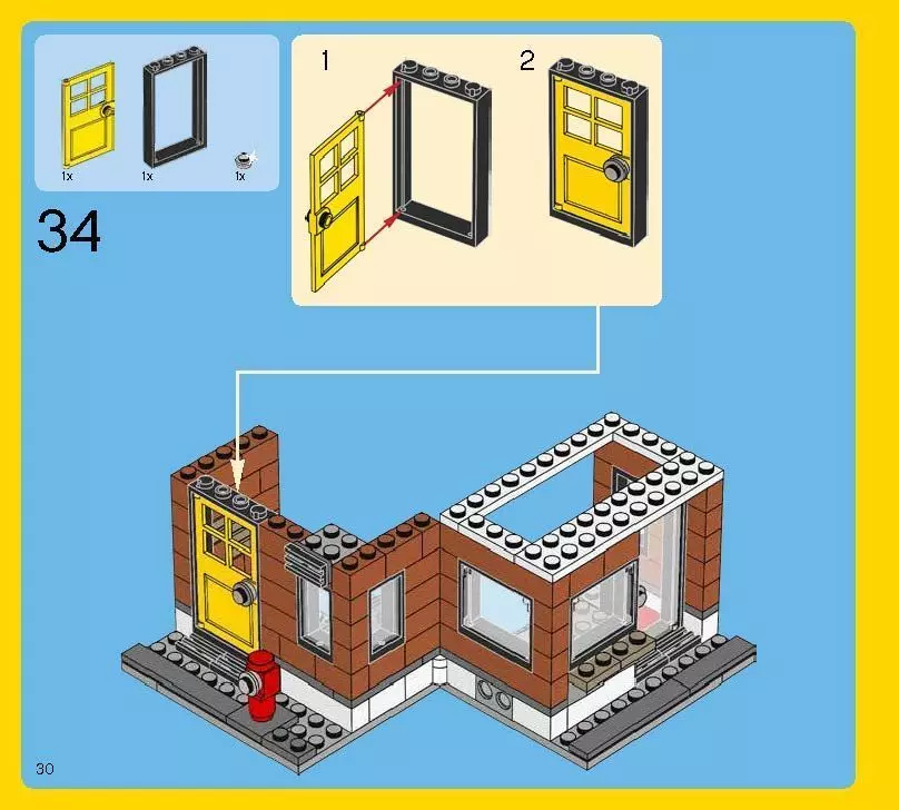 TwindBricks3D - 31050 Corner Deli 3D print model_20