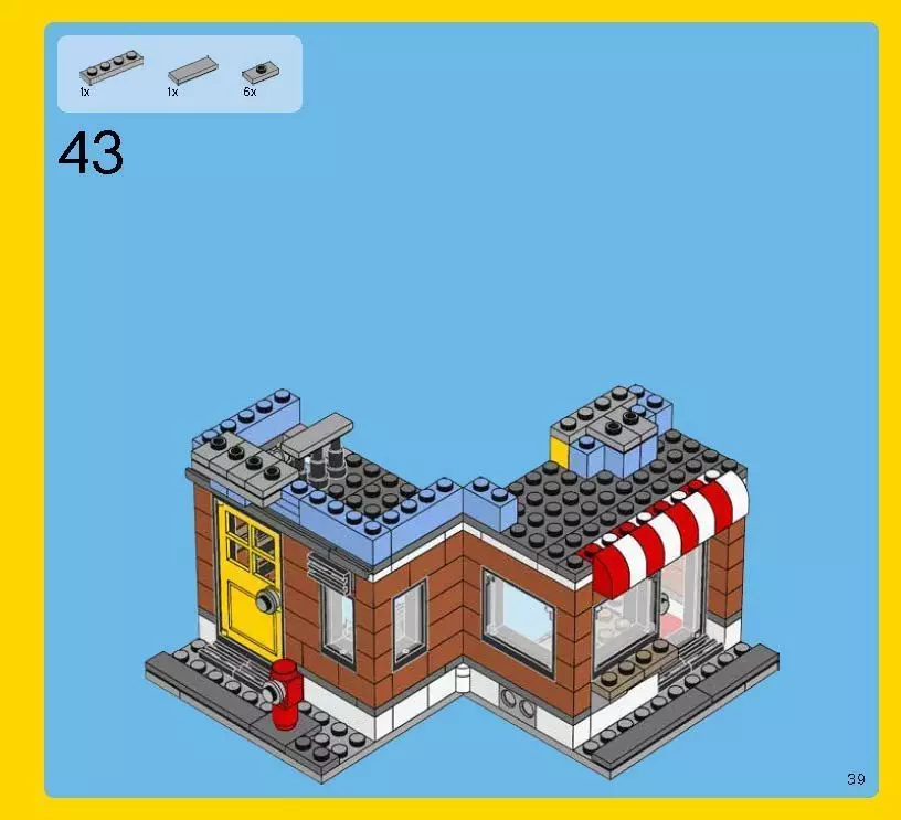 TwindBricks3D - 31050 Corner Deli 3D print model_28