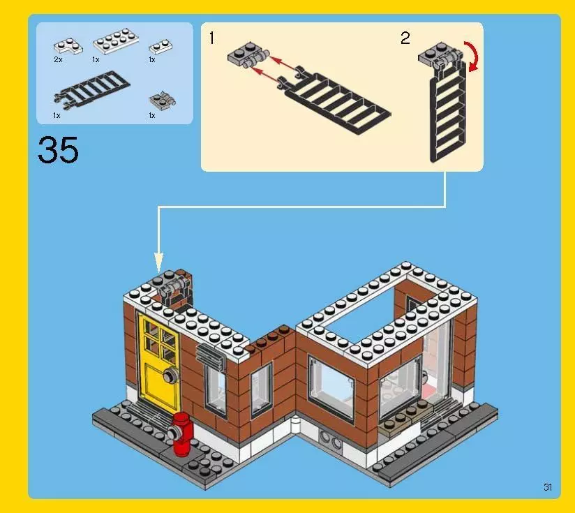TwindBricks3D - 31050 Corner Deli 3D print model_51