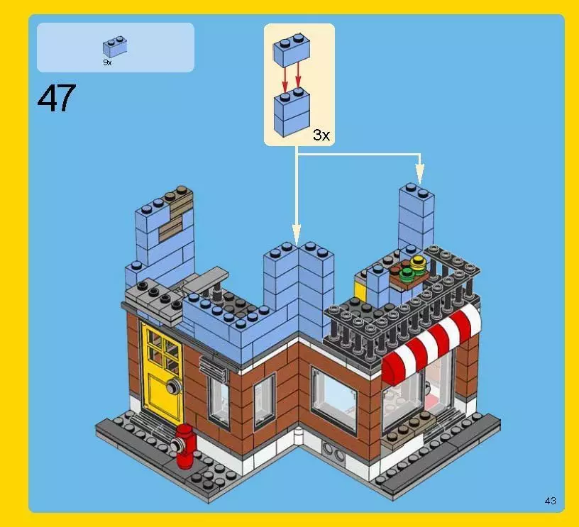 TwindBricks3D - 31050 Corner Deli 3D print model_31