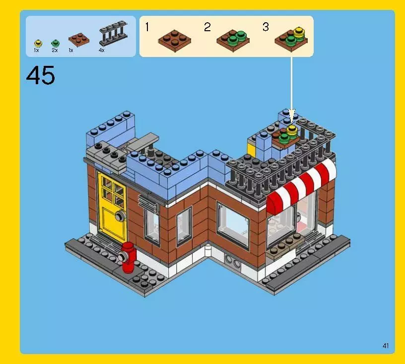 TwindBricks3D - 31050 Corner Deli 3D print model_22