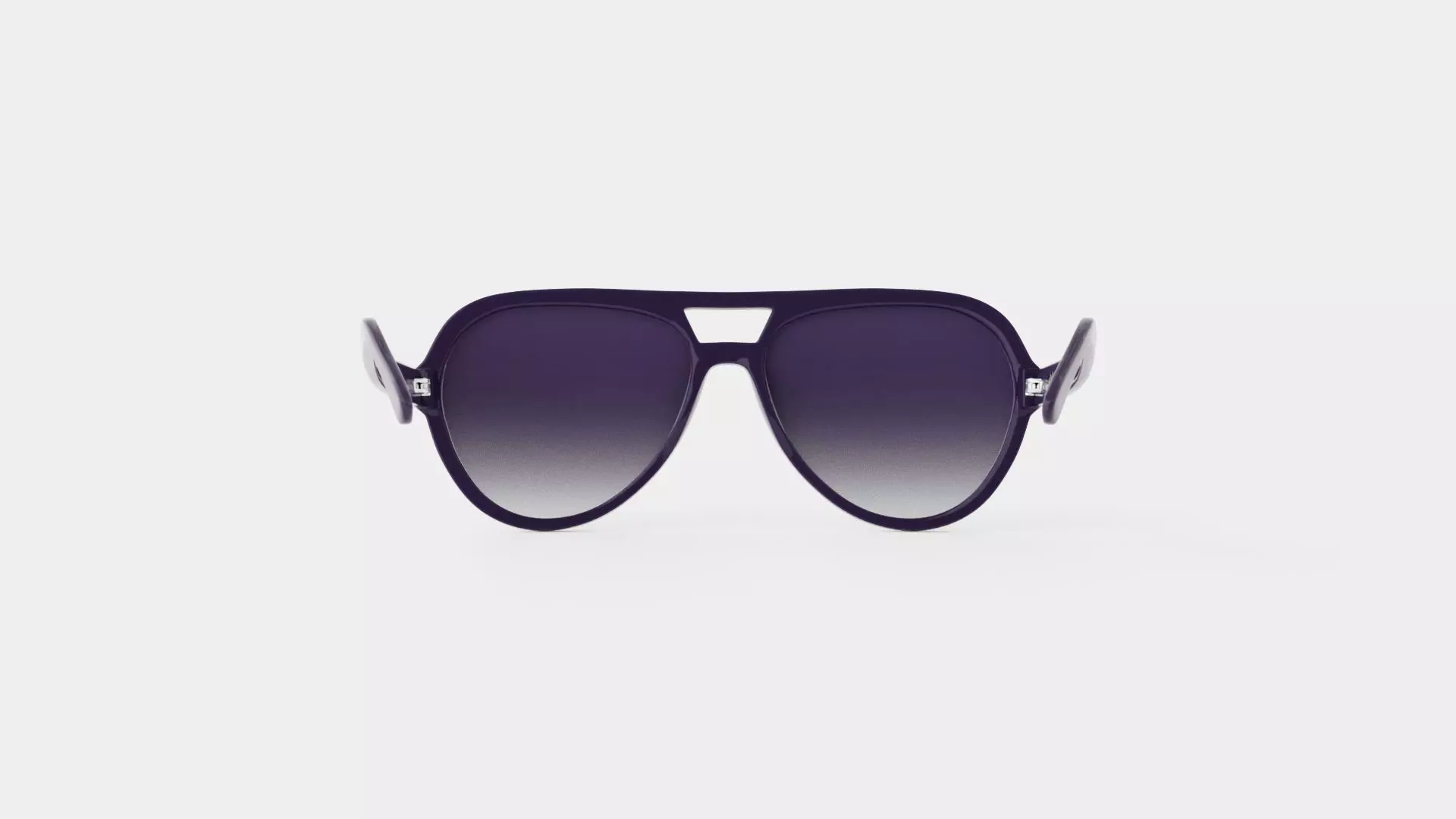 Amelia Smokey Grey Sunglasses Low-poly 3D model_4