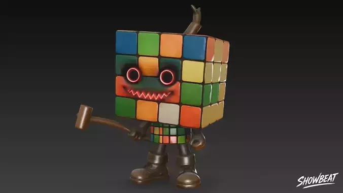 Rubik Rusak Rubik Retak Rubik Ribet Rubik Rumit