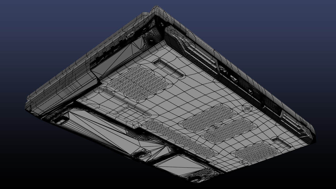 Realistic Laptop Computer 3D model_8