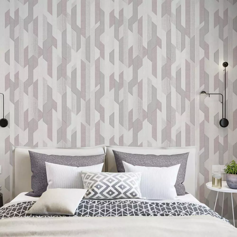 Soft Geometric Chevron Wallpaper Texture Texture_0