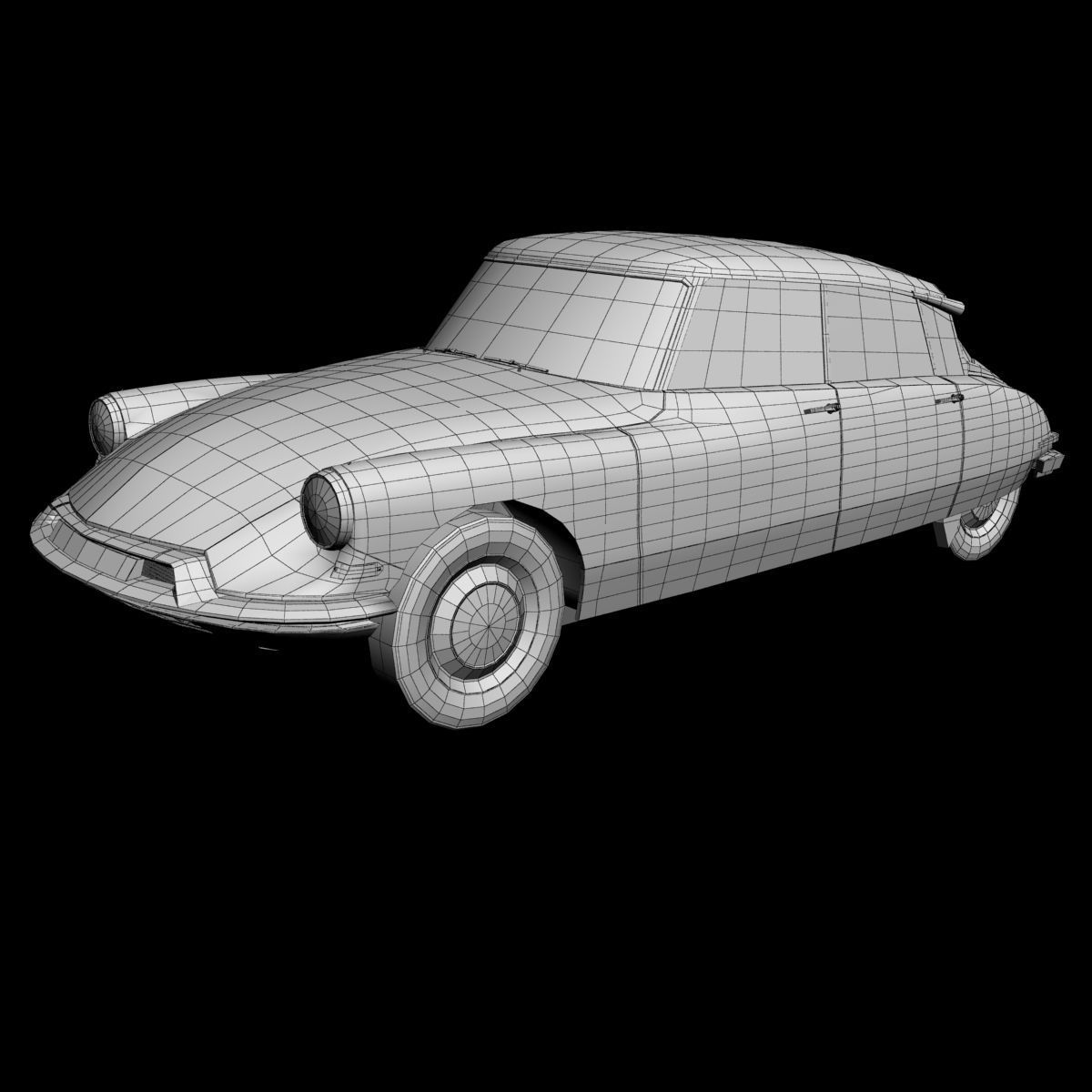 Citroen DS 19 3D model_15