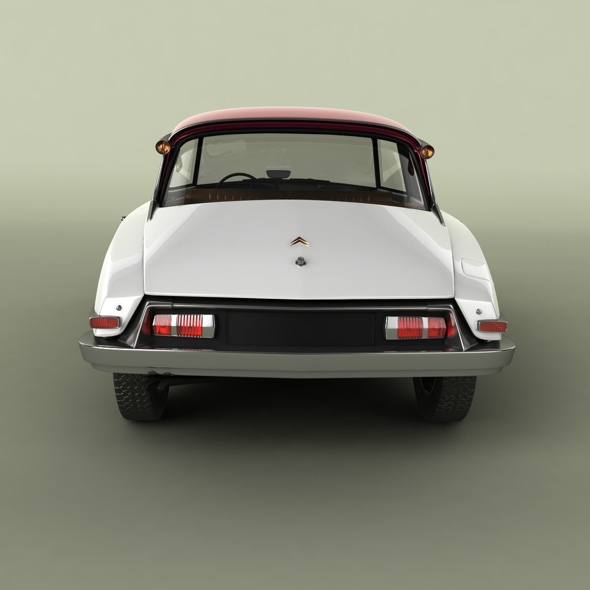 Citroen DS 19 3D model_3