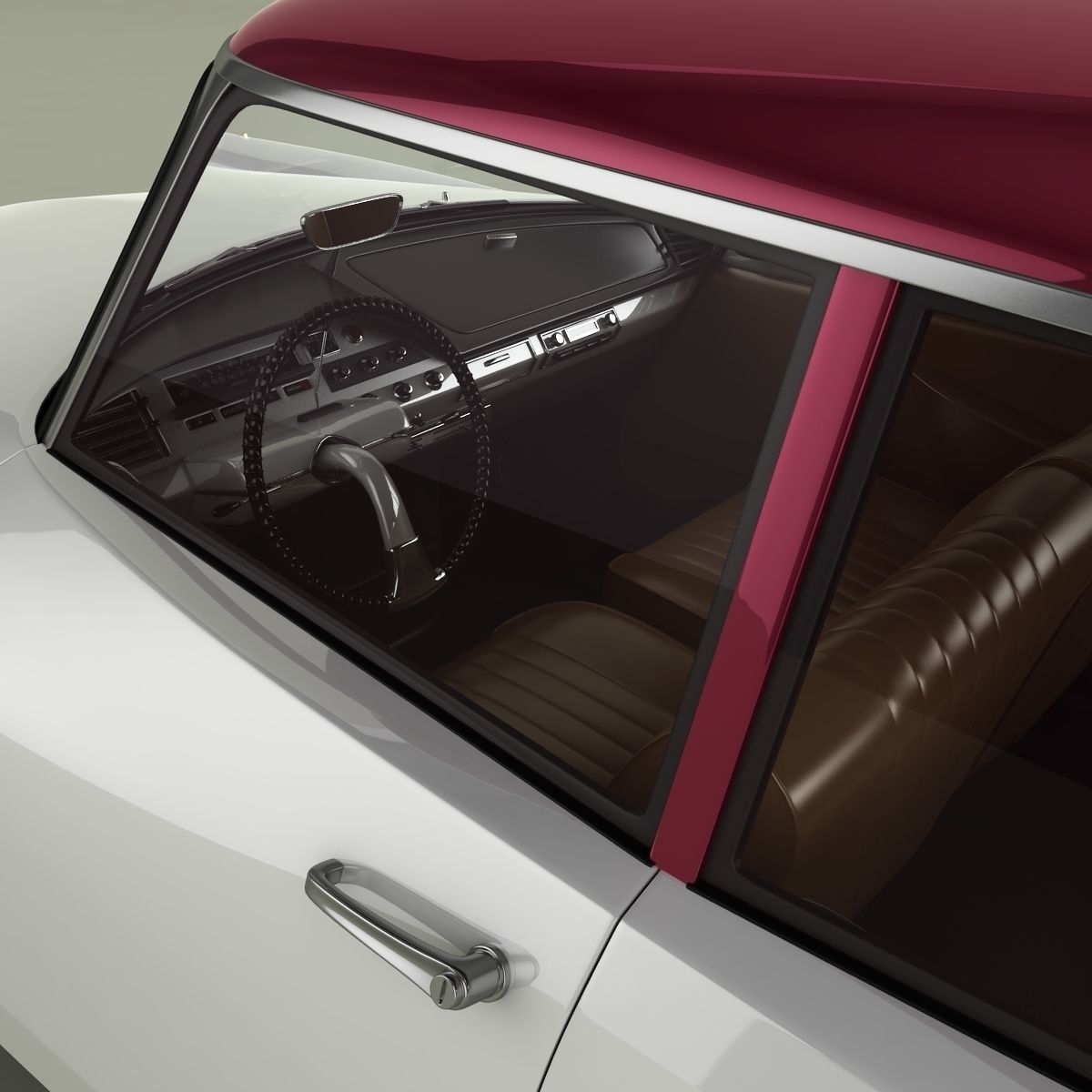 Citroen DS 19 3D model_8