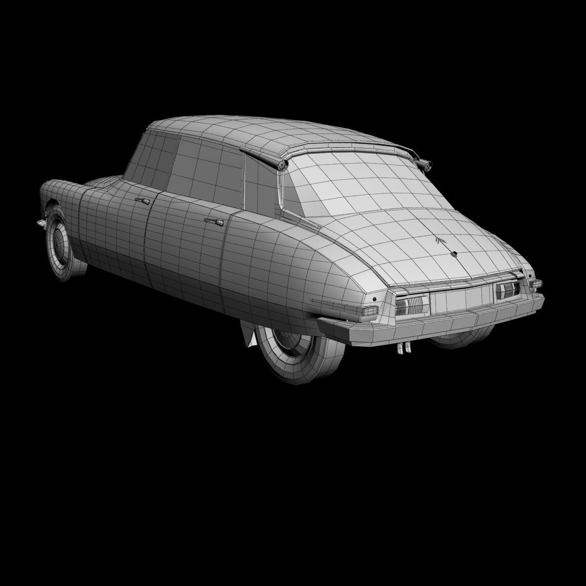 Citroen DS 19 3D model_17