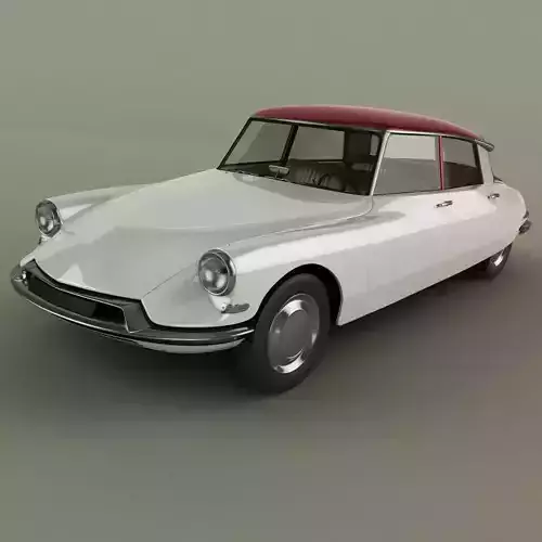 Citroen DS 19 3D model