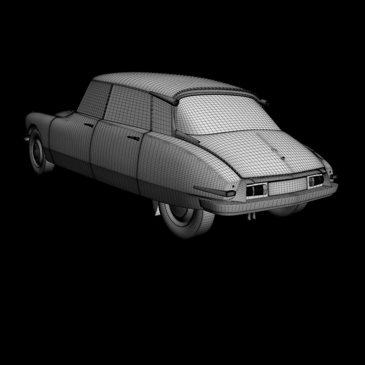 Citroen DS 19 3D model_18