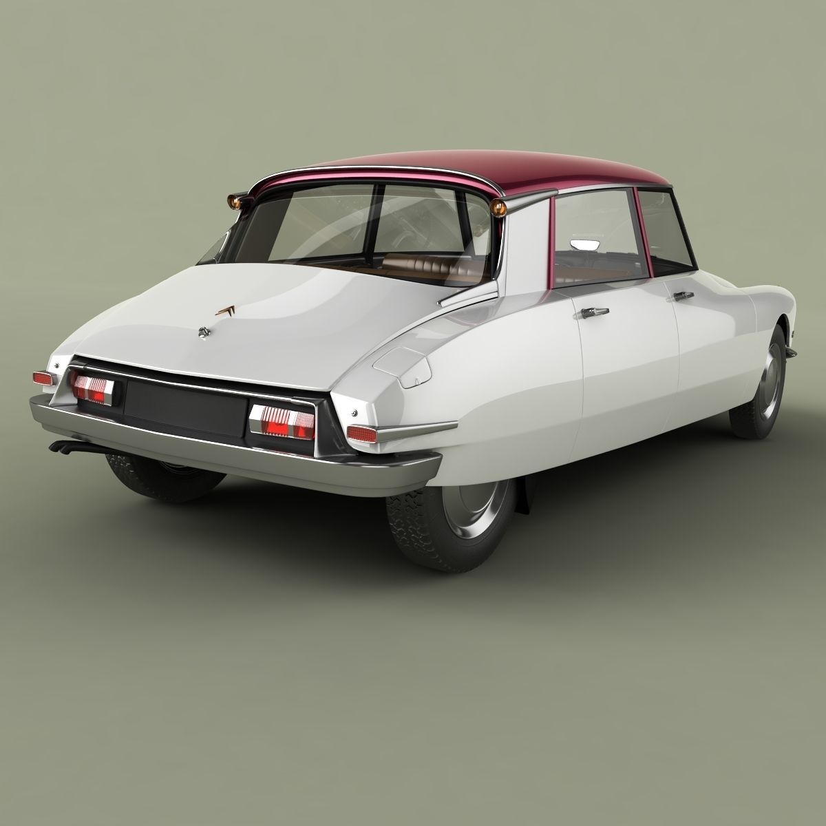 Citroen DS 19 3D model_2