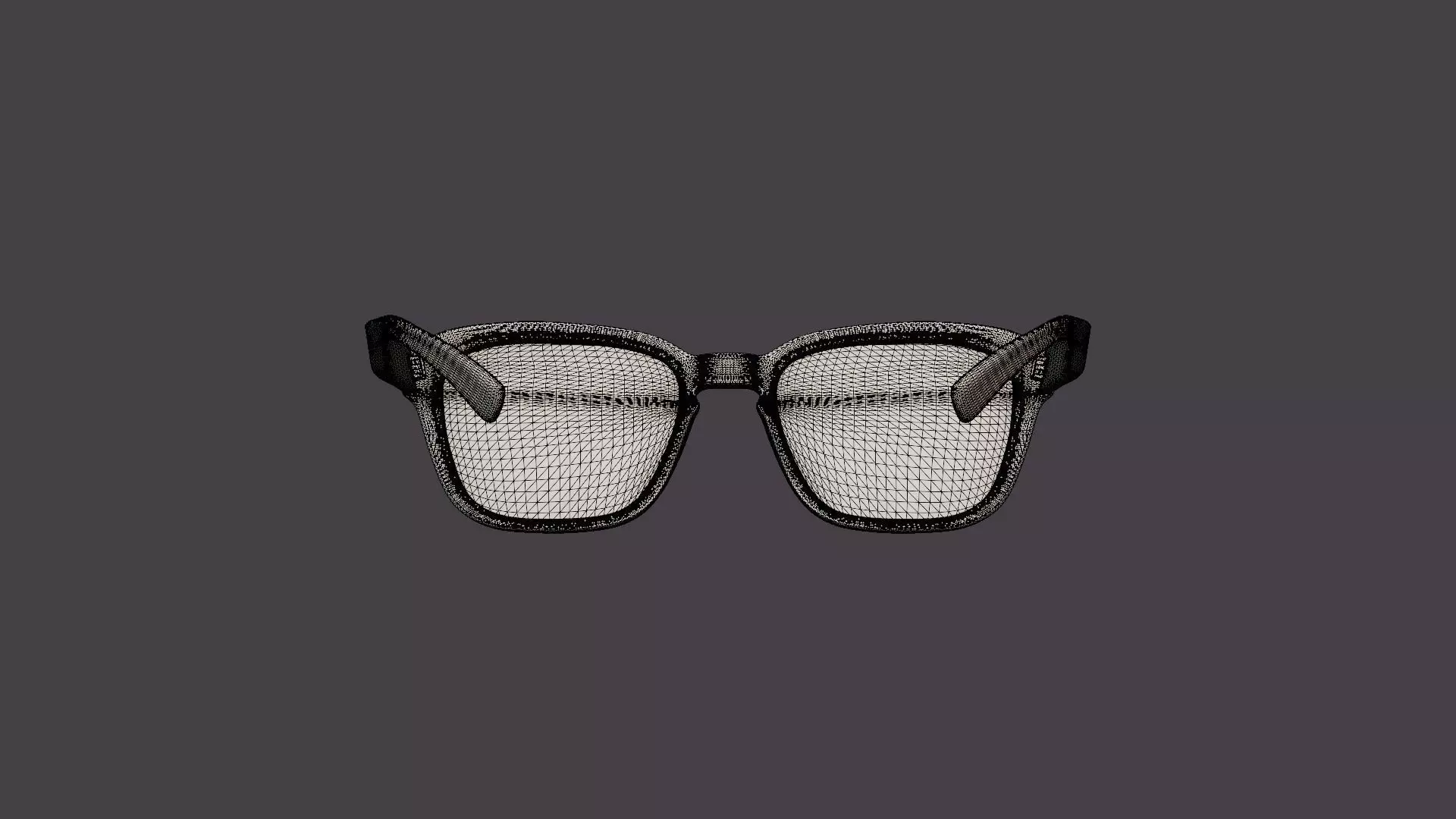 Dean Tortoise Sunglasses Low-poly 3D model_5