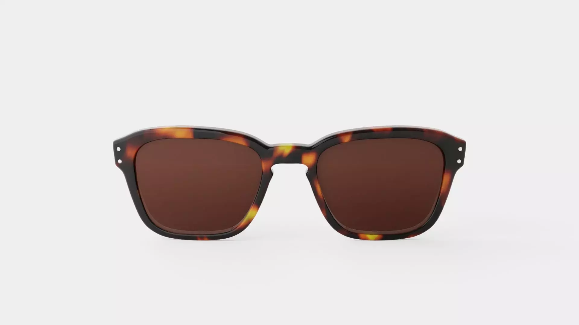 Dean Tortoise Sunglasses Low-poly 3D model_1