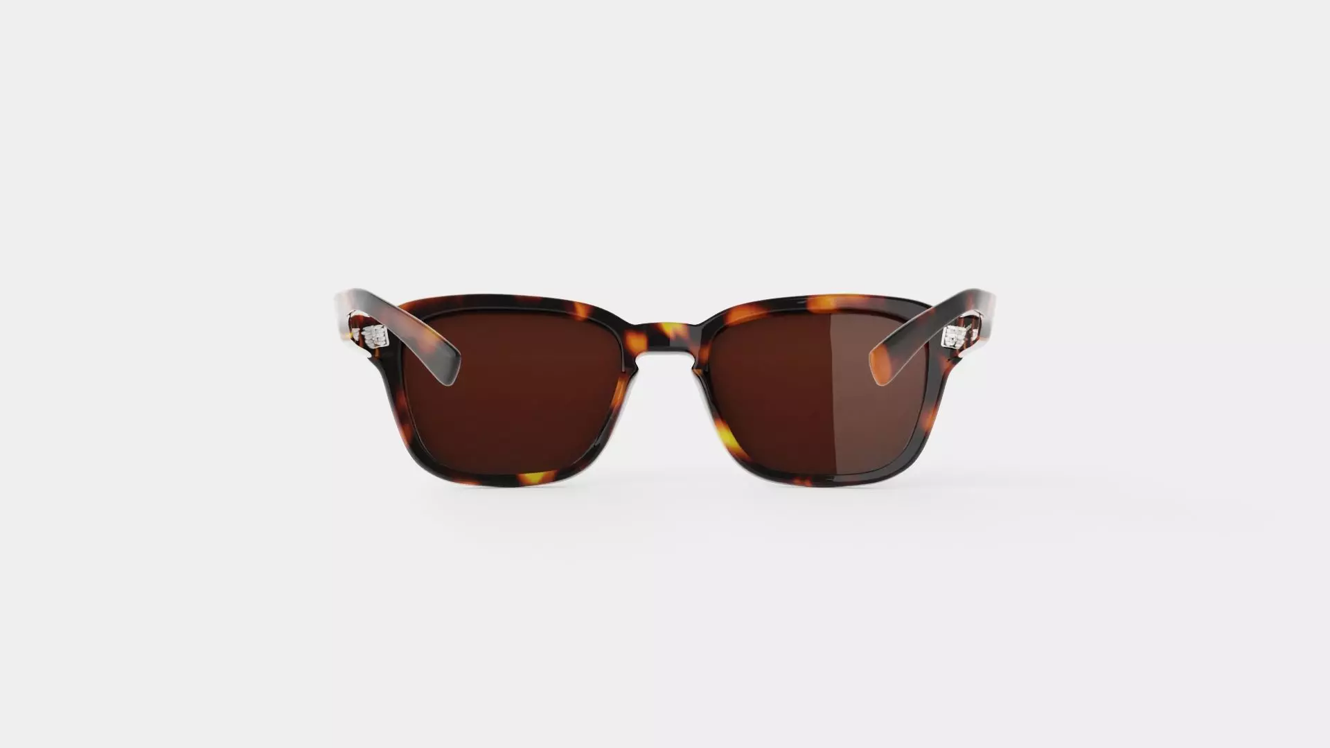 Dean Tortoise Sunglasses Low-poly 3D model_4