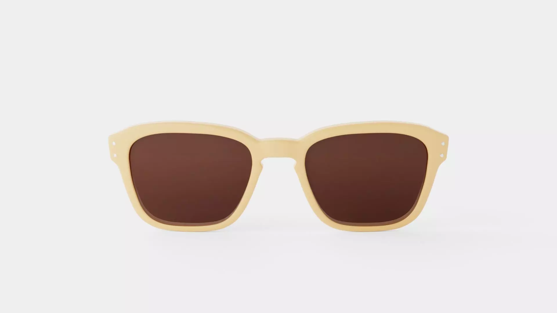 Dean Dusty Pink Sunglasses Low-poly 3D model_1