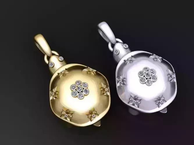 TATTLE PENDANT 3d printable model 