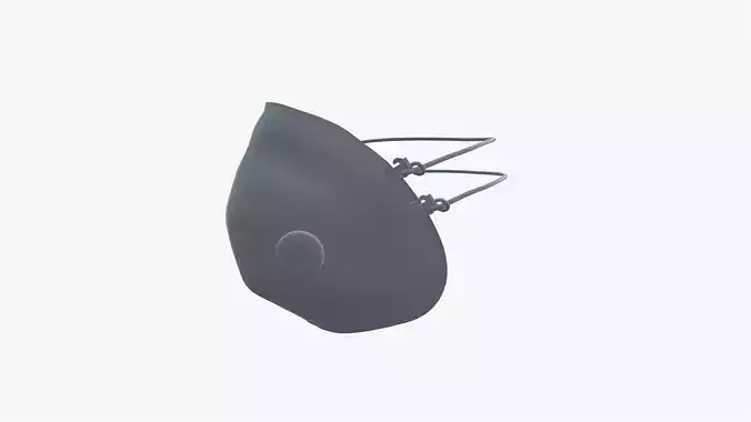 Face mask 3D model