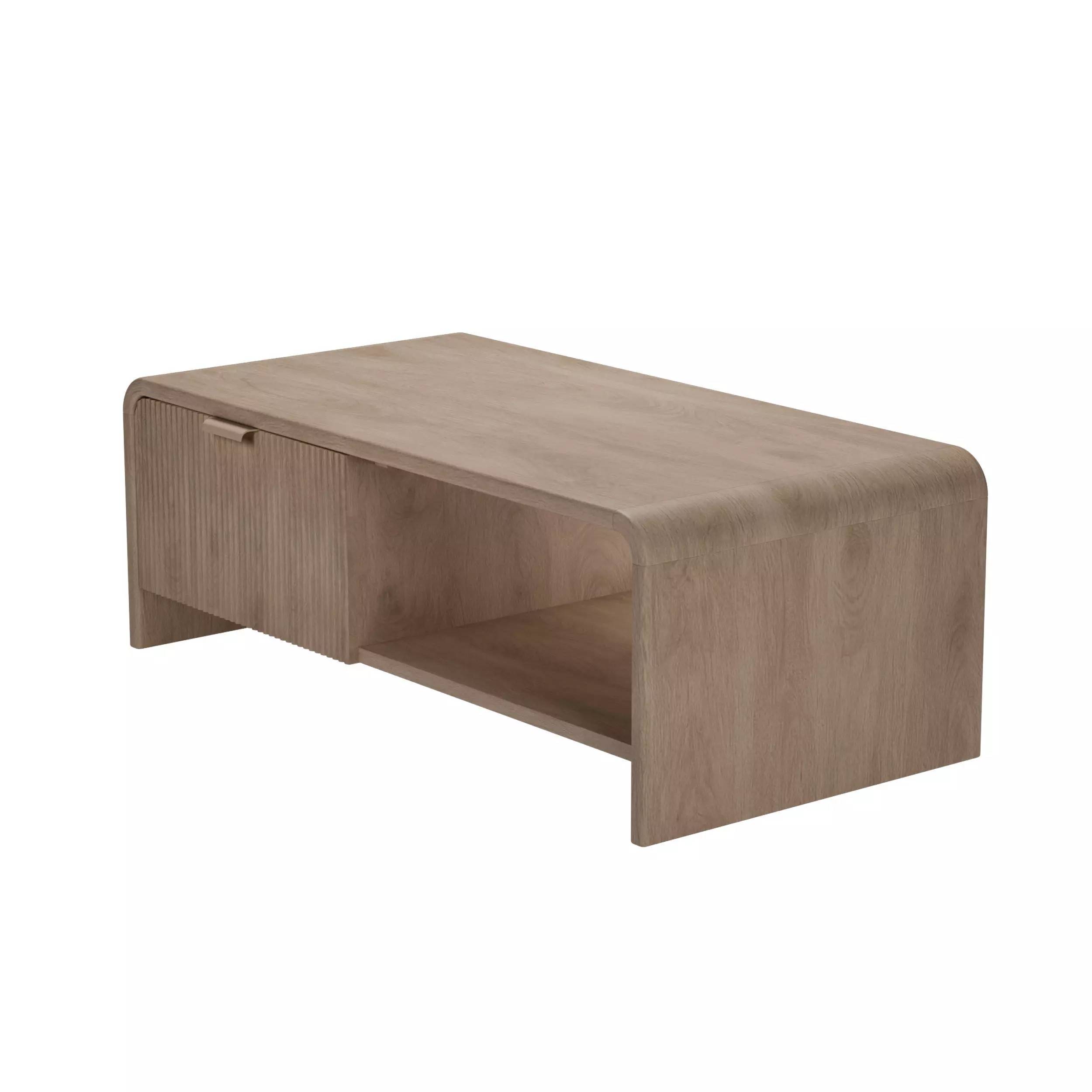 Colonna Modern One Drawer Coffee Table 3D model_4