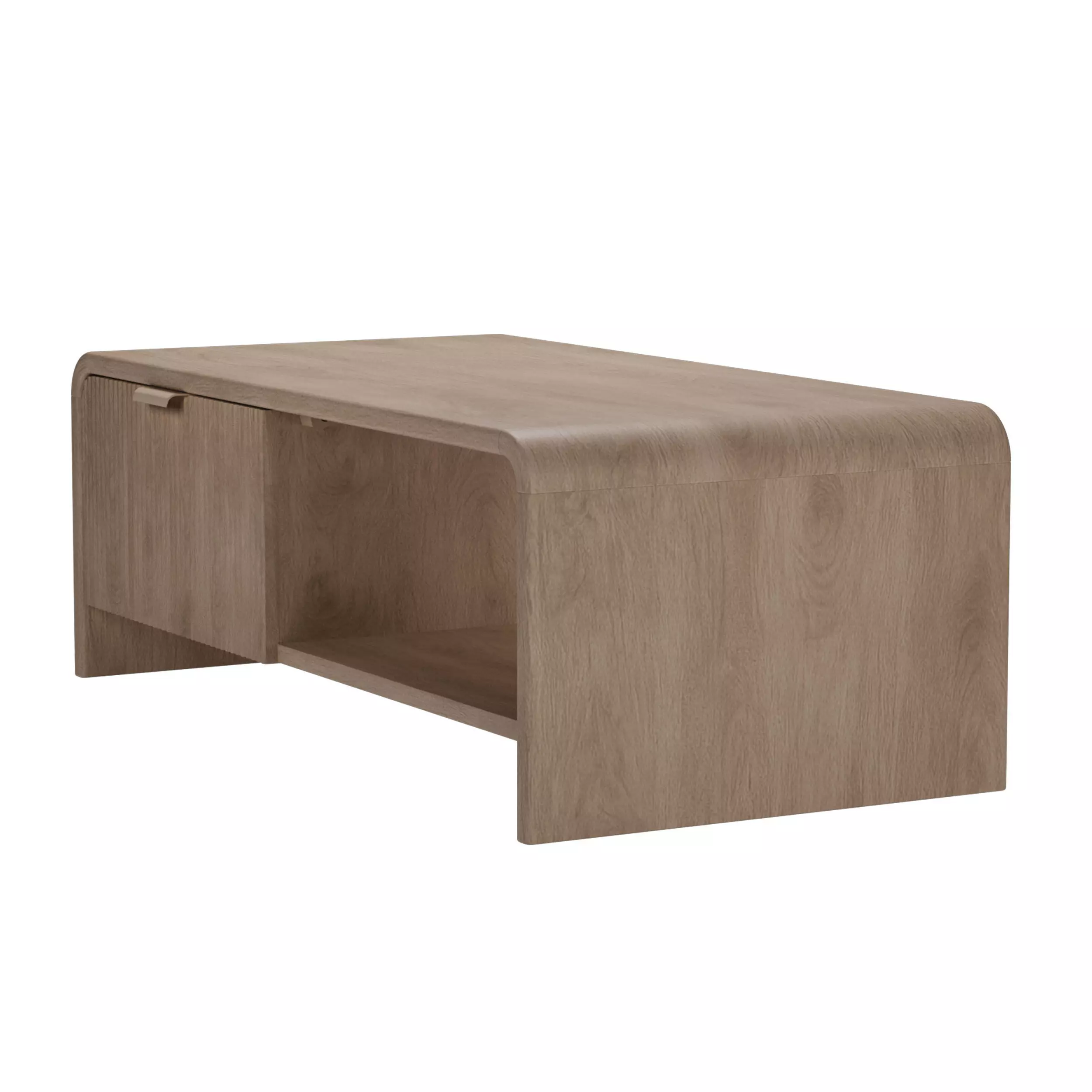 Colonna Modern One Drawer Coffee Table 3D model_2