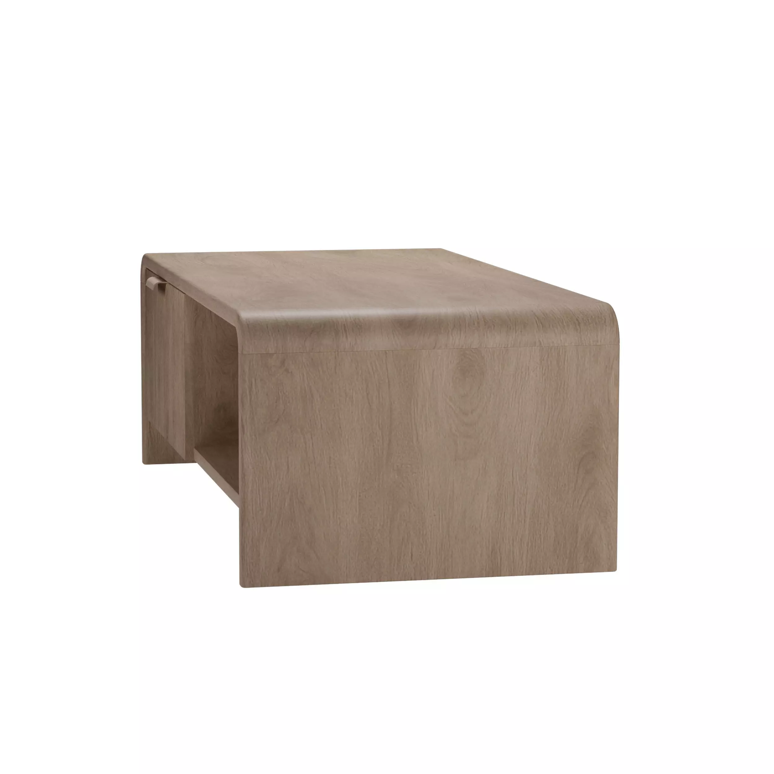 Colonna Modern One Drawer Coffee Table 3D model_3