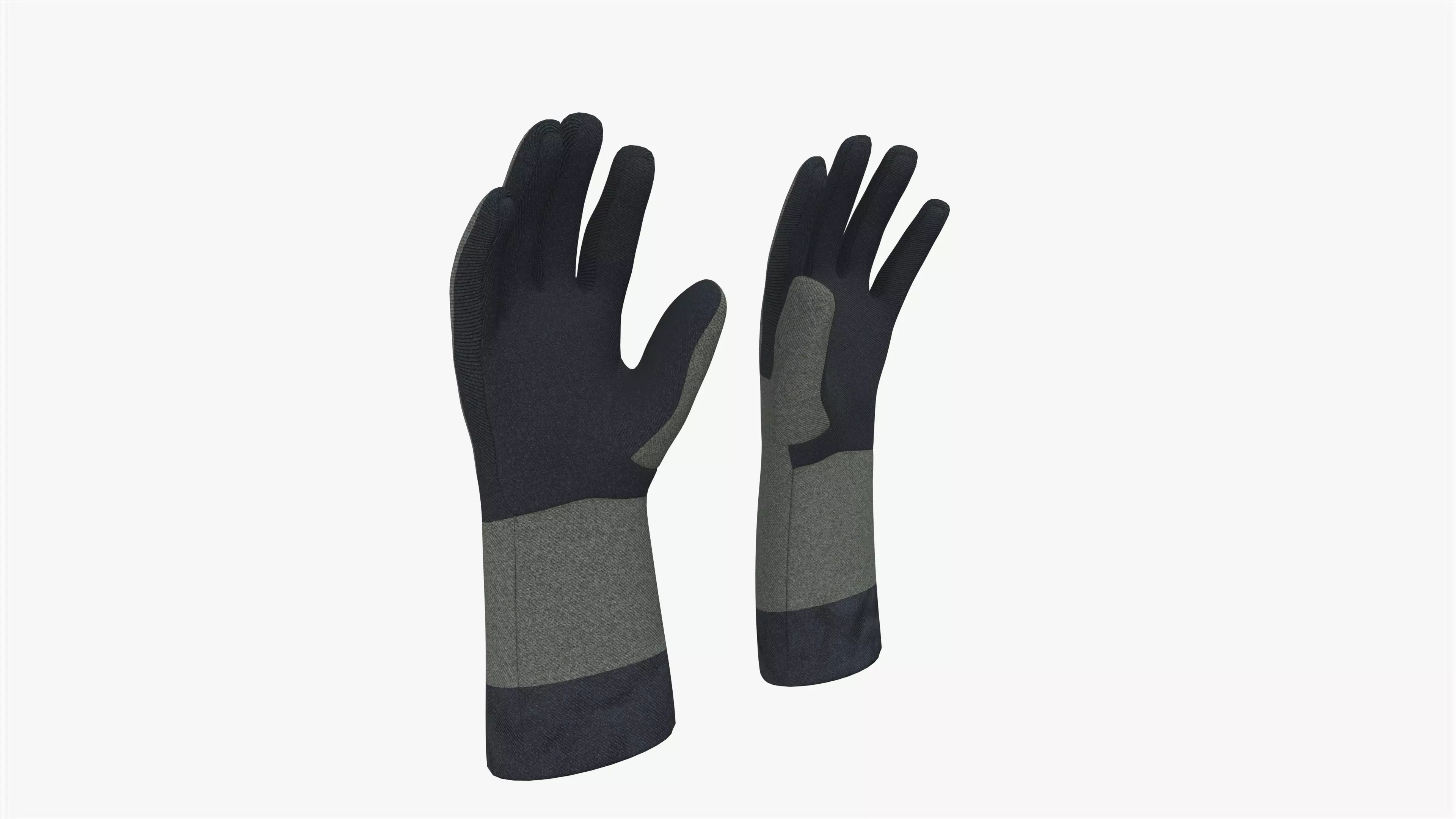 Insulated Gloves 3D model_5