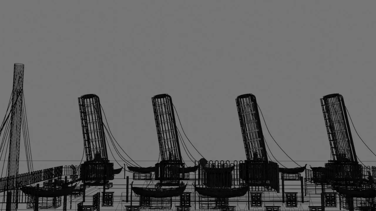  Cruiseship High-Detail 3D model Low-poly 3D model_28