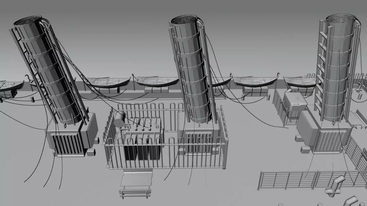  Cruiseship High-Detail 3D model Low-poly 3D model_25