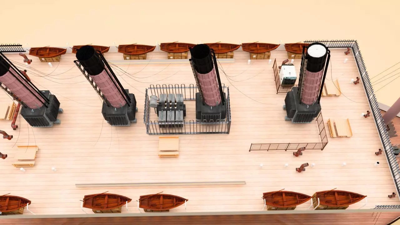  Cruiseship High-Detail 3D model Low-poly 3D model_15