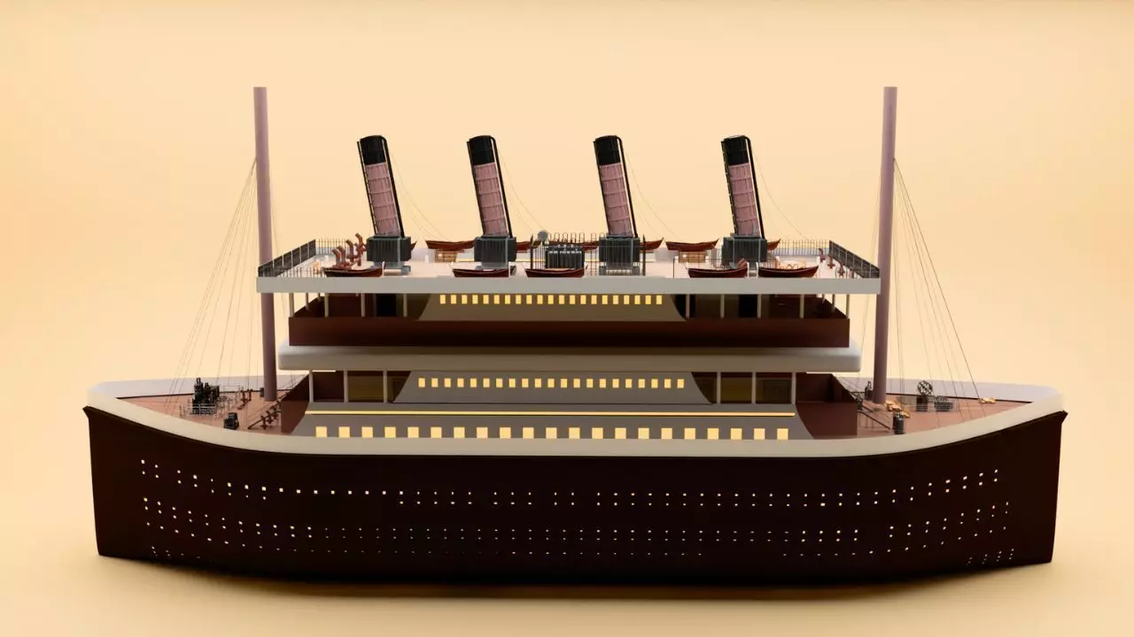  Cruiseship High-Detail 3D model Low-poly 3D model_13