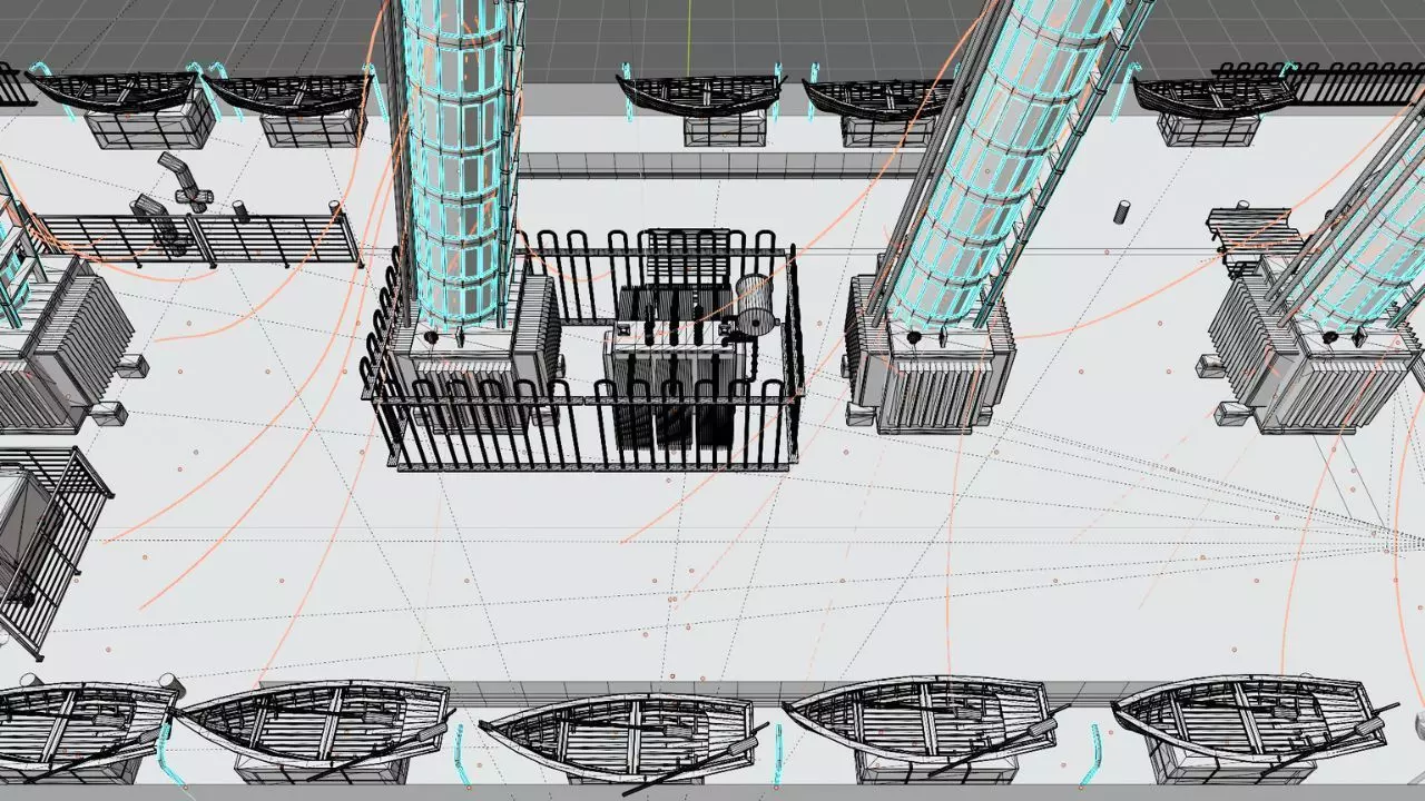  Cruiseship High-Detail 3D model Low-poly 3D model_20