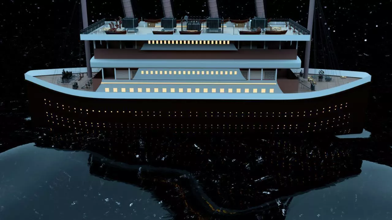  Cruiseship High-Detail 3D model Low-poly 3D model_1