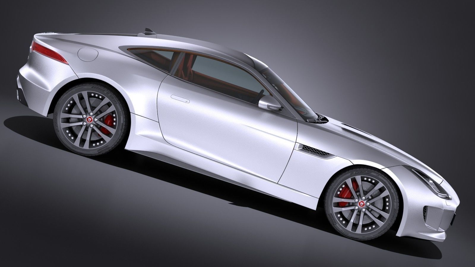 Jaguar F-Type S Coupe 2017 3D model_5