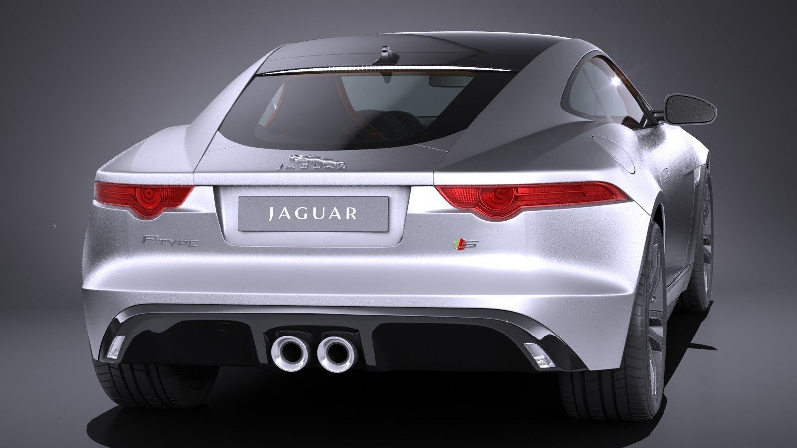 Jaguar F-Type S Coupe 2017 3D model_4