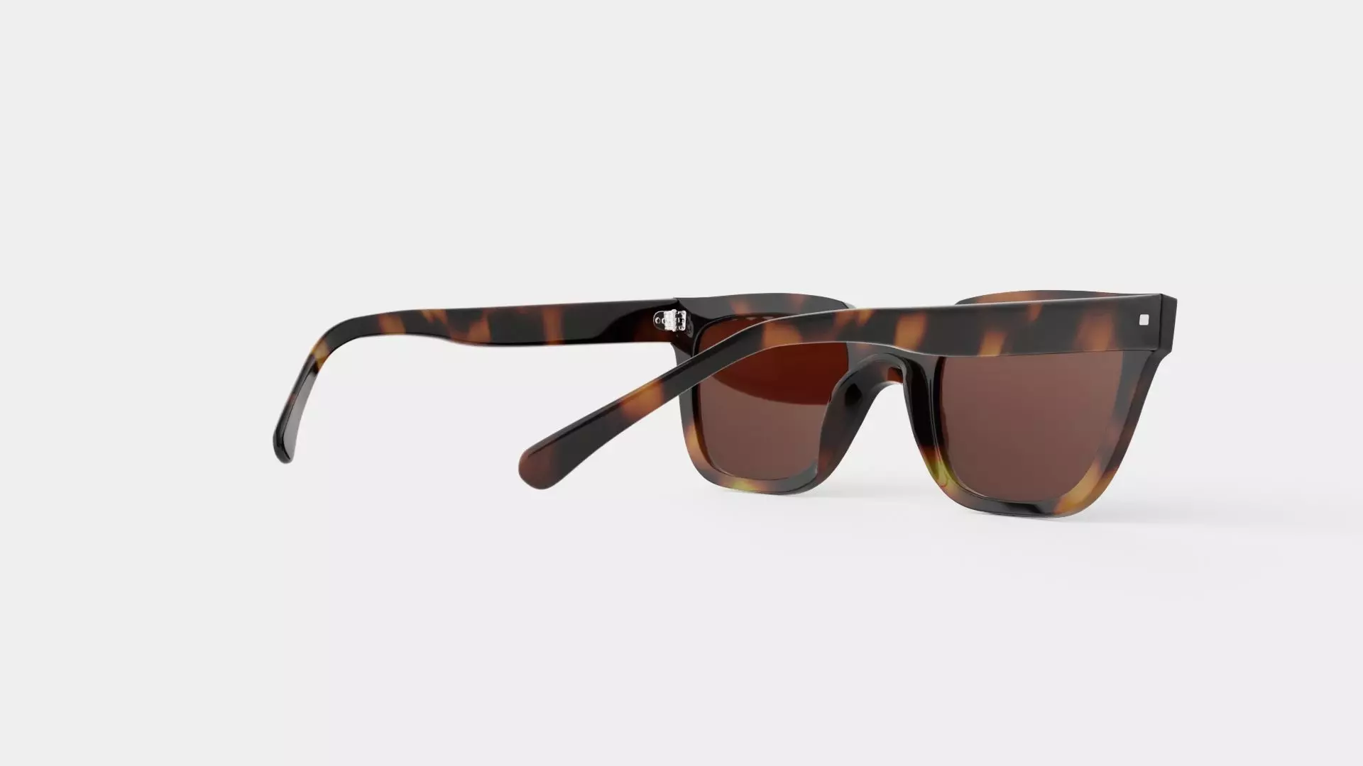Dorothy Tortoise Sunglasses Low-poly 3D model_3