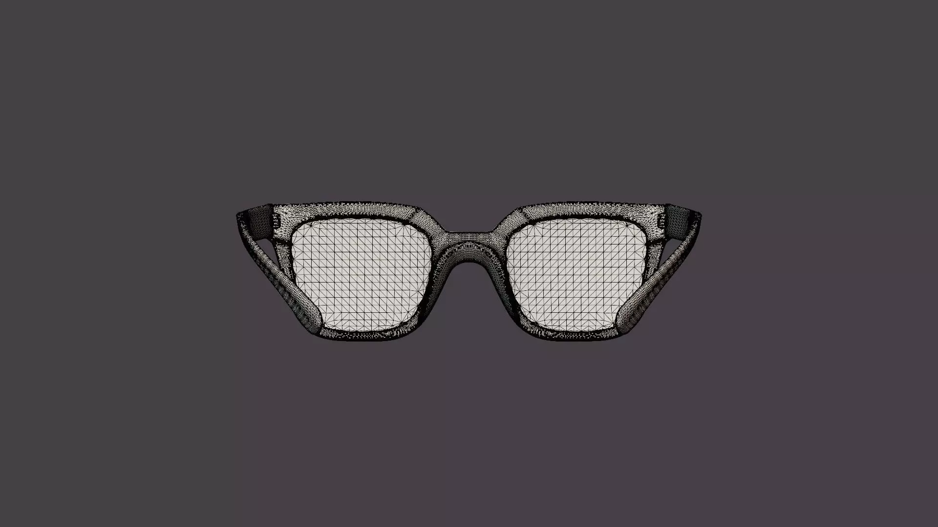 Dorothy Tortoise Sunglasses Low-poly 3D model_5