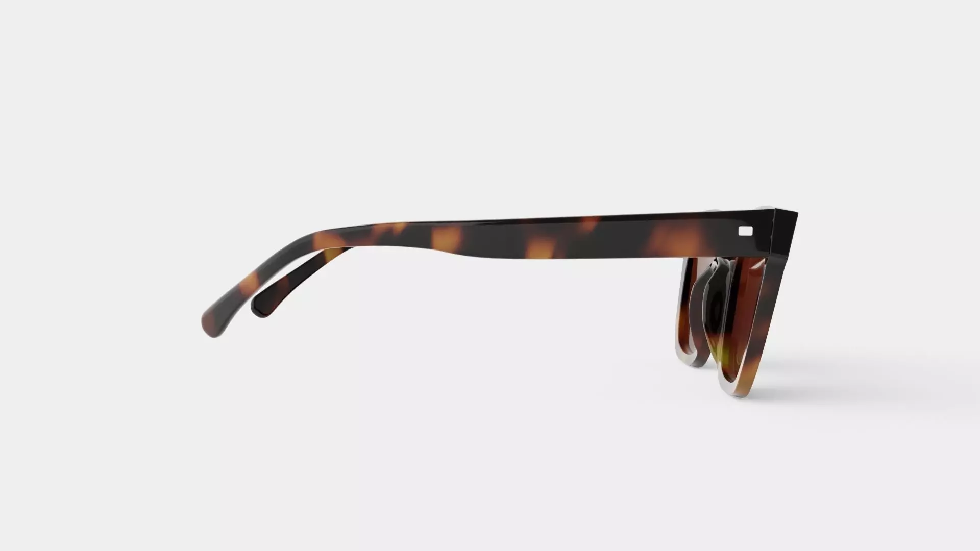 Dorothy Tortoise Sunglasses Low-poly 3D model_2