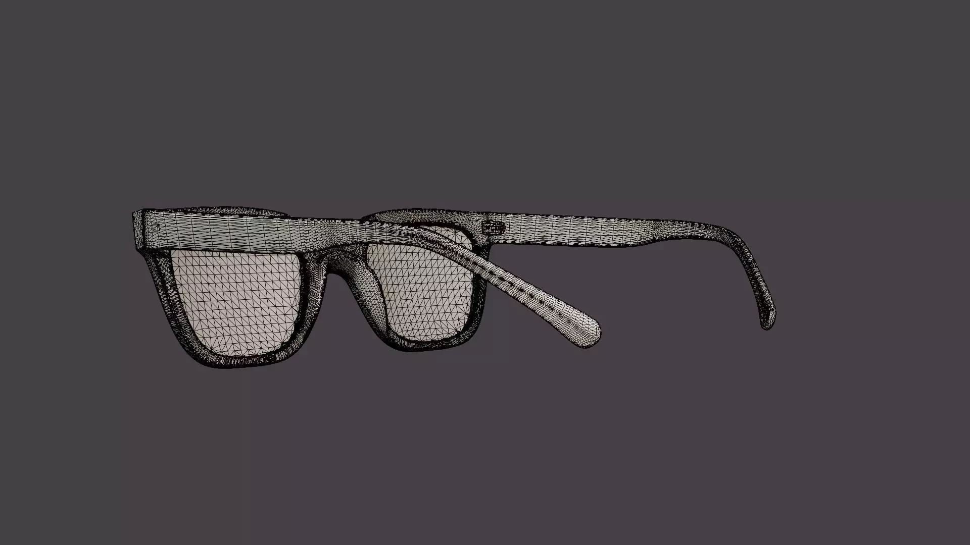 Dorothy Tortoise Sunglasses Low-poly 3D model_6