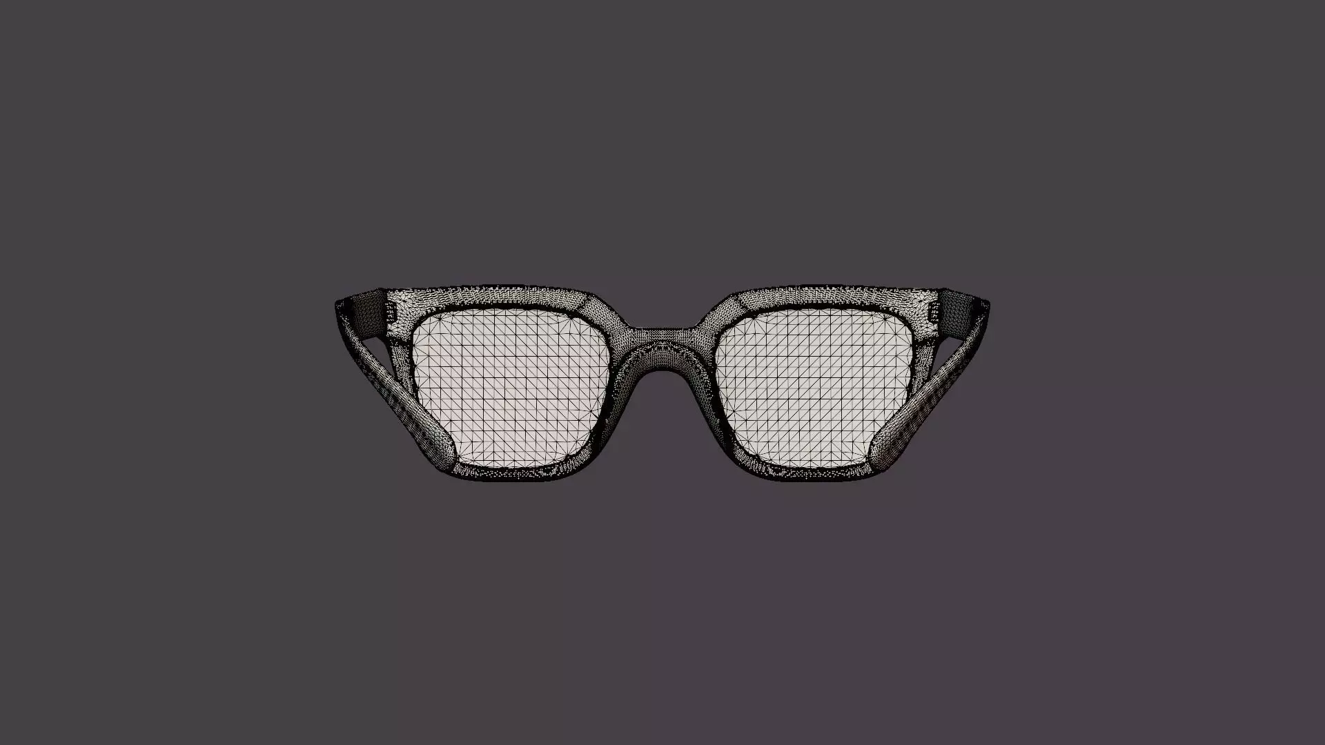 Dorothy Sunglasses Low-poly 3D model_5