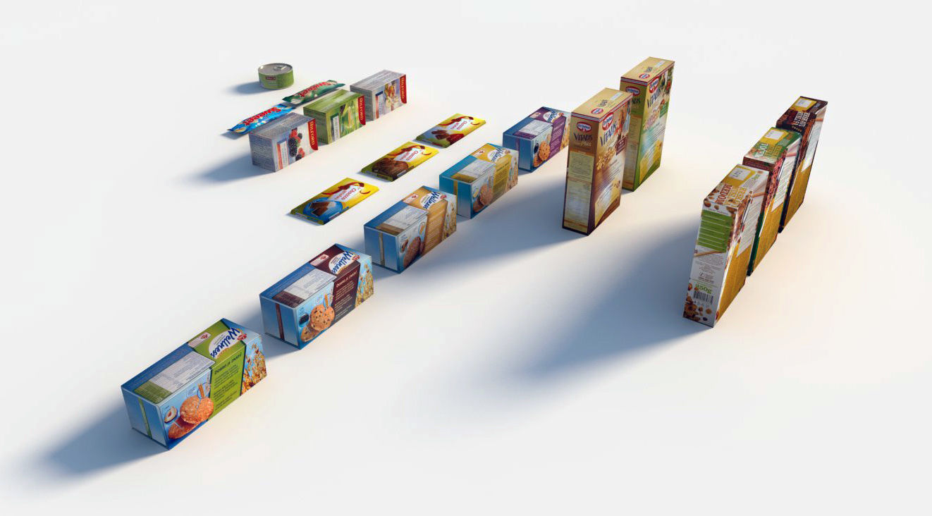 Food Items Low-poly 3D model_3