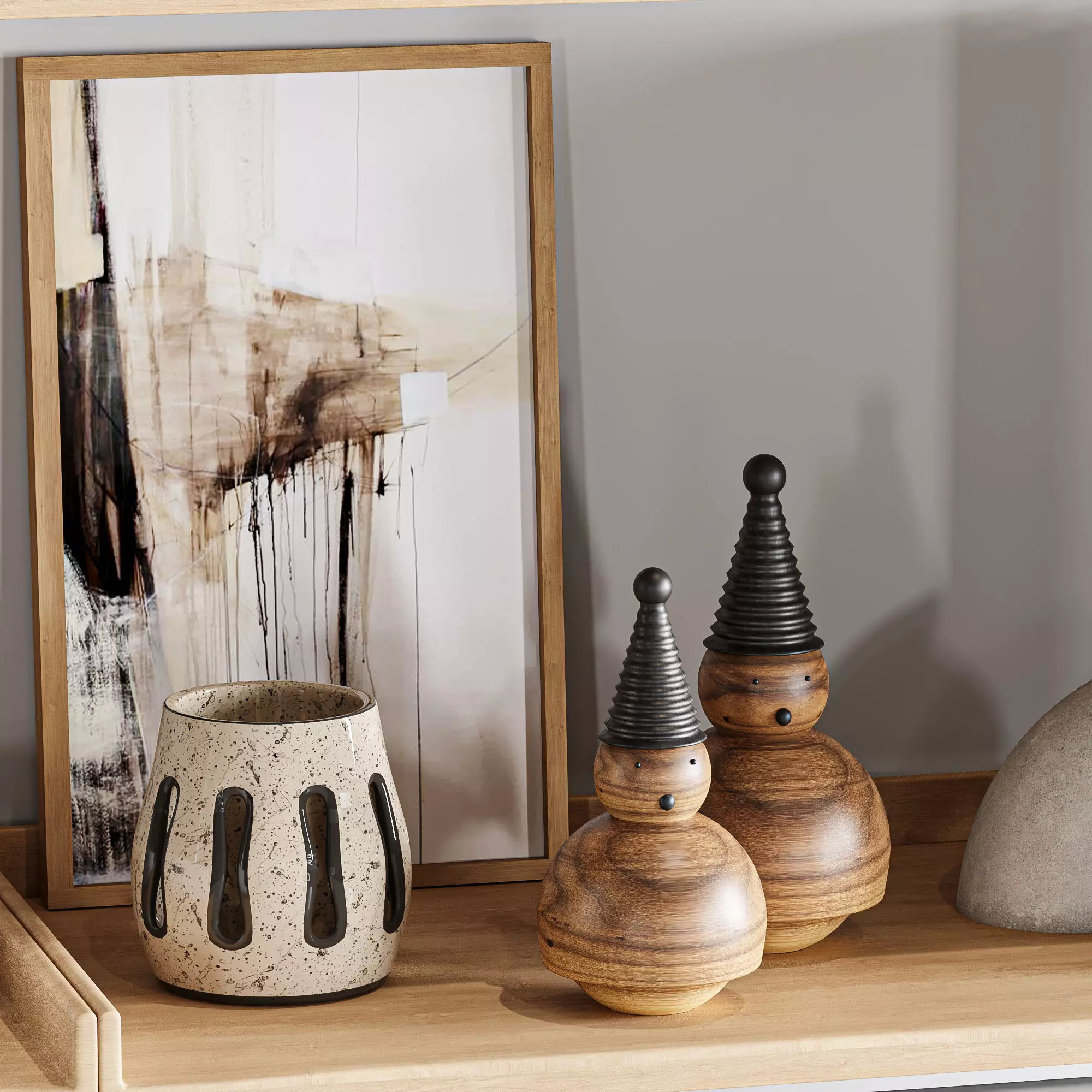 Decorative set43 3D model_3