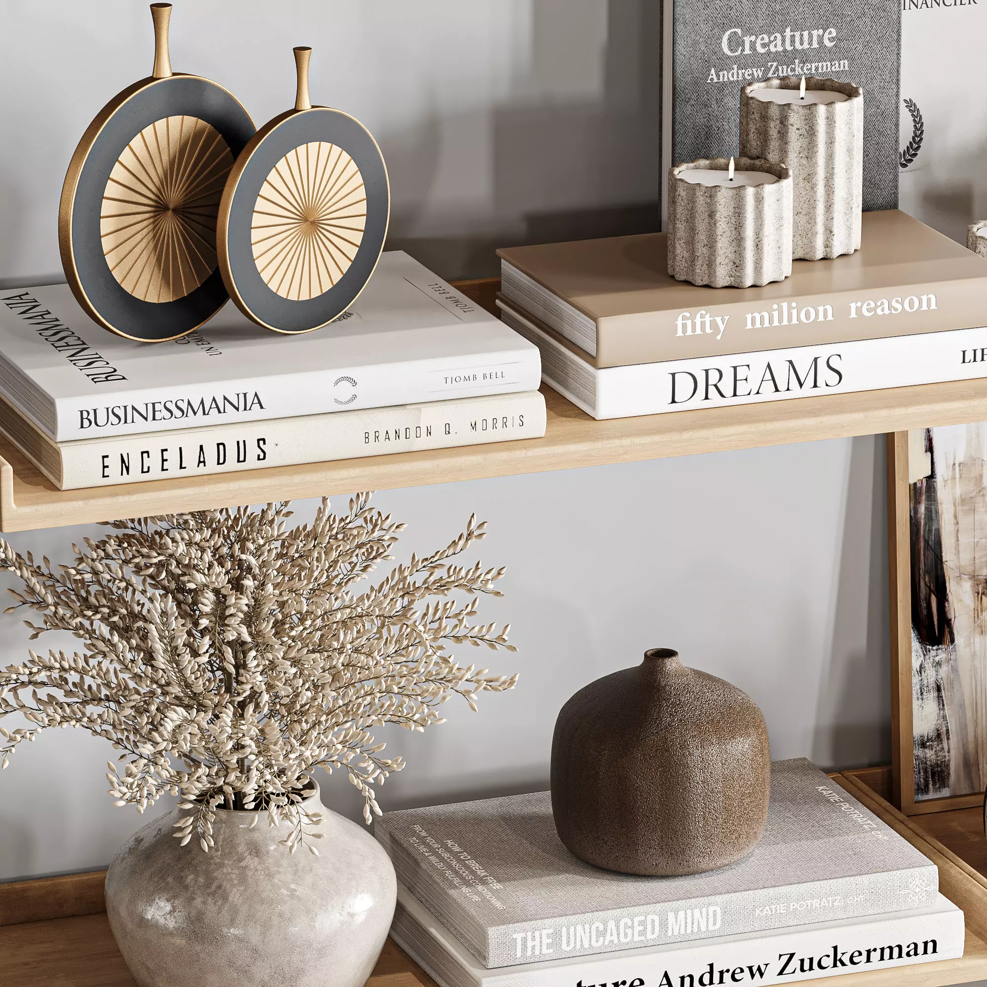 Decorative set43 3D model_1