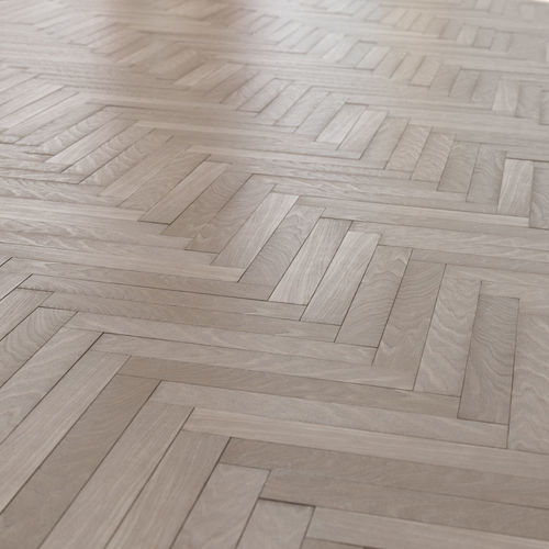 Oak herringbone parquet Low-poly 3D model